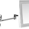Espejo extensible de aumento 3x con Luz
